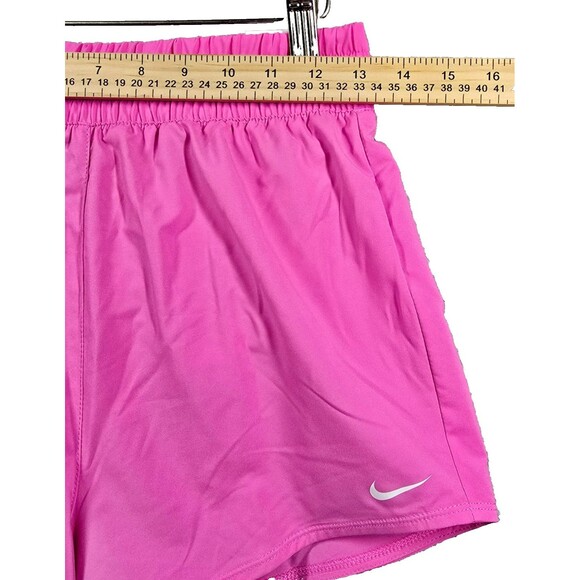 New Nike One Dri-FIT Pink 3" Brief-Lined Shorts Size L Loose Fit Hi-Ris 00013 - Picture 6 of 8